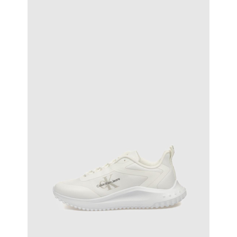 ZAPATILLA CALVIN KLEIN EVA RUNNER LOW LACE MIX ML WN BLANCO