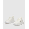 ZAPATILLA CALVIN KLEIN EVA RUNNER LOW LACE MIX ML WN BLANCO