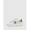 ZAPATILLA KARL LAGERFED KAPRI NFT METALMESH TAB LO BLANCO