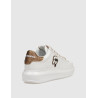 ZAPATILLA KARL LAGERFED KAPRI NFT METALMESH TAB LO BLANCO