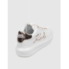 ZAPATILLA KARL LAGERFED KAPRI SIGNIA LACE LTHR BLANCO