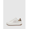 ZAPATILLA KARL LAGERFED KAPRI LUG MAISON METALMESH TAB BLANCO