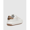 ZAPATILLA KARL LAGERFED KAPRI LUG MAISON METALMESH TAB BLANCO