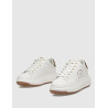 ZAPATILLA KARL LAGERFED KAPRI LUG MAISON METALMESH TAB BLANCO