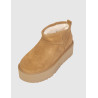 BOTÍN UGG CLASSIC ULTRA MINI PLATFORM CUERO