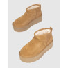 BOTÍN UGG CLASSIC ULTRA MINI PLATFORM CUERO