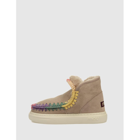 BOTÍN MOU SNEAKER BOLD RAIMBOW  TAUPE