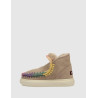 BOTÍN MOU SNEAKER BOLD RAIMBOW  TAUPE