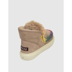 BOTÍN MOU SNEAKER BOLD RAIMBOW  TAUPE