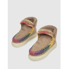 BOTÍN MOU SNEAKER BOLD RAIMBOW  TAUPE