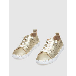ZAPATILLA THE HAPPY MONK CRETTA-014 PLATINO