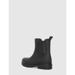 BOTÍN TOMMY HILFIGER ESSENTIAL TOMMY RAINBOOTIE NEGRO