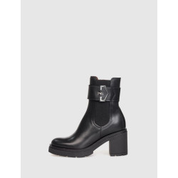 BOTÍN NERO GIARDINI 309160D NEGRO