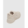 ZAPATILLA CALVIN KLEIN RETRO TENNIS LOW LACEMH ML MTL BEIG