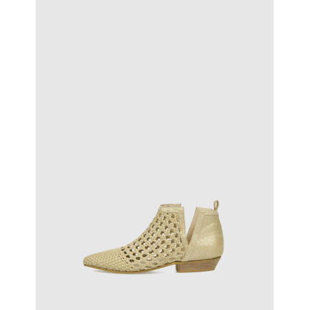 BOTÍN OBVIO SHOES TEA ORO
