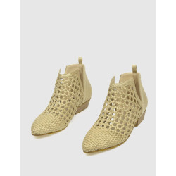 BOTÍN OBVIO SHOES TEA ORO