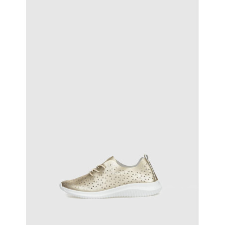 ZAPATILLA EOLIGEROS LIBERTE ORO