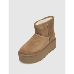 BOTÍN UGG CLASSIC MINI  PLATFORM  CUERO