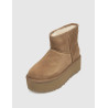 BOTÍN UGG CLASSIC MINI  PLATFORM  CUERO