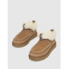 BOTÍN UGG CLASSIC ULTRA MINI ALPINE CUERO