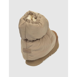 BOTÍN UGG CLASSIC MINI DIPPER PUFFER TAUPE