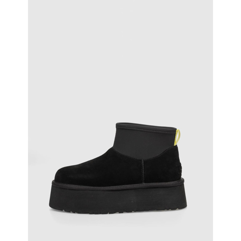 BOTÍN UGG CLASSIC MINI DIPPER NEGRO
