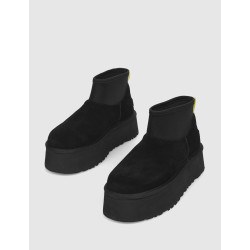 BOTÍN UGG CLASSIC MINI DIPPER NEGRO