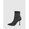 BOTÍN KARL LAGERFED PANDARA II STRETCH KNIT BOOT NEGRO
