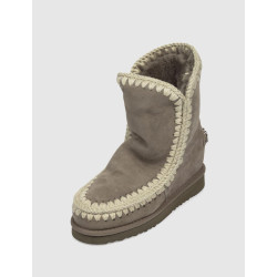 BOTÍN MOU INNER WEDGE LOGO METAL GRIS