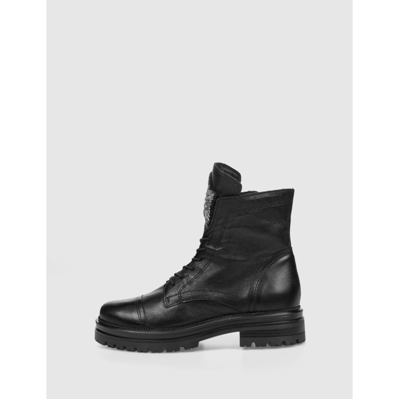BOTÍN MJUS M77277 NEGRO
