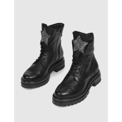 BOTÍN MJUS M77277 NEGRO