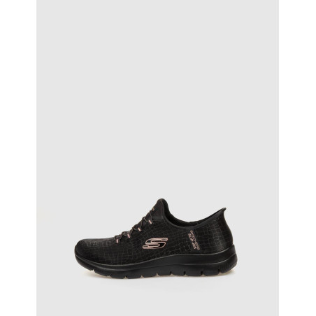 ZAPATILLA SKECHERS SLIP-INS SUMMITS NEGRO