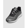 ZAPATILLA SKECHERS BOBS SPORT SQUAD-SPARKLE LIFE PLOMO
