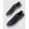 ZAPATILLA TOMMY HILFIGER CORPORATE LEATHER DETAIL AZUL