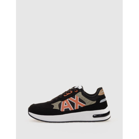 ZAPATILLA ARMANI EXCHANGE XUX090 NEGR