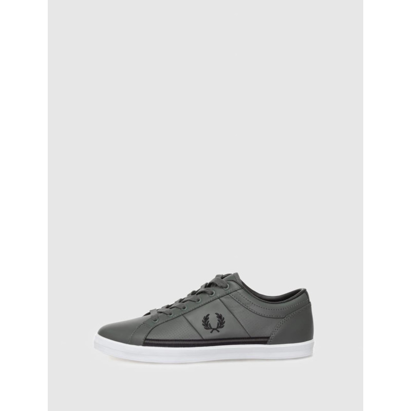 ZAPATILLA FRED PERRY B4331 BASELINE PERF LEATHER VERDE