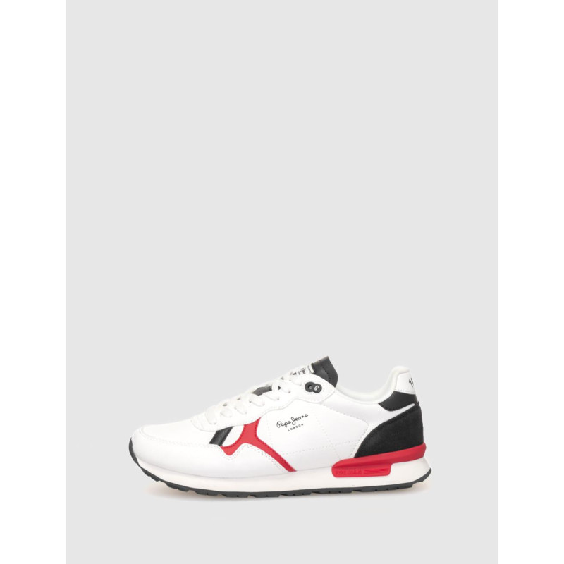 ZAPATILLA PEPE JEANS BRIT BASIC M BLANCO