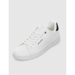 ZAPATILLA TOMMY HILFIGER COURT CUP LTH PERF DETAIL BLANCO