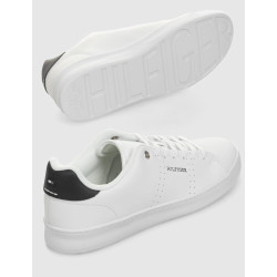 ZAPATILLA TOMMY HILFIGER COURT CUP LTH PERF DETAIL BLANCO