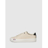 ZAPATILLA TOMMY HILFIGER THICK VULC LOW PREMIUM LTH BEIG
