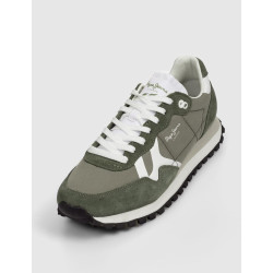 ZAPATILLA PEPE JEANS BRIT-ON PRINT M VERDE