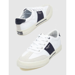 ZAPATILLA URBANA PEPE JEANS KENTON STRAP M BLANCO