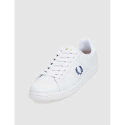 ZAPATILLA URBANA FRED PERRY B6333 B721 LEATHER/TOWELLING BLANCO