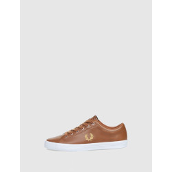 ZAPATILLA URBANA FRED PERRY B7311 BASELINE LEATHER MARRÓN