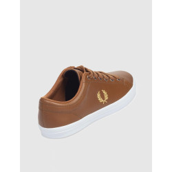 ZAPATILLA URBANA FRED PERRY B7311 BASELINE LEATHER MARRÓN