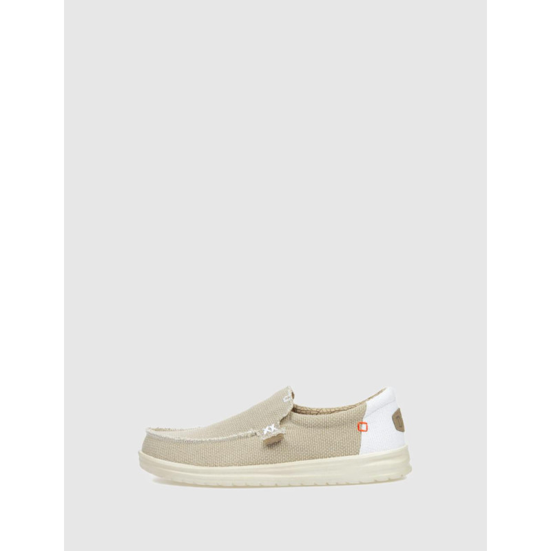 ZAPATILLA DUDE MIKKA BRAIDED BEIG