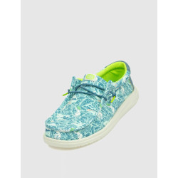 ZAPATILLA DUDE WALLY H20 TROPICAL VERDE
