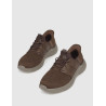ZAPATILLA SKECHERS GARNER-NEWICK MARRÓN