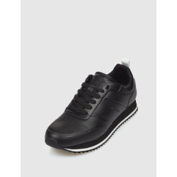 ZAPATILLA CALVIN KLEIN LOW TOP LACE UP LTH HF NEGRO