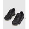ZAPATILLA CALVIN KLEIN LOW TOP LACE UP LTH HF NEGRO